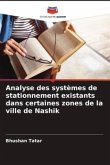 Analyse des systèmes de stationnement existants dans certaines zones de la ville de Nashik
