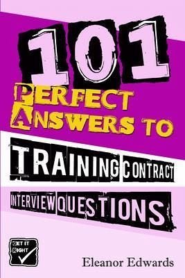 101 Perfect Answers to Training Contract Interview Questions (eBook, ePUB) 101 Perfect Answers to Training Contract Interview Questions (eBook, ePUB)