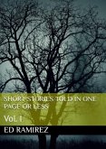 Short stories told in one page or less (eBook, ePUB) Short stories told in one page or less (eBook, ePUB)