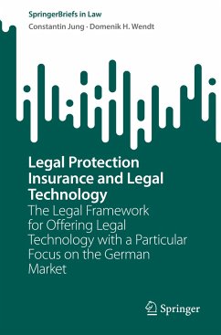 Legal Protection Insurance and Legal Technology - Jung, Constantin;Wendt, Domenik H.