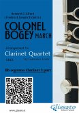 Bb Clarinet 3 part of &quote;Colonel Bogey&quote; for Clarinet Quartet (fixed-layout eBook, ePUB)