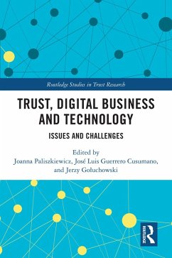 Trust, Digital Business and Technology (eBook, PDF)