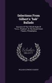 Selections From Gilbert's bab Ballads: Souvenir Of The Fiftieth Night Of h.m.s. Pinafore, At The Broad Street Theatre, Philadelphia