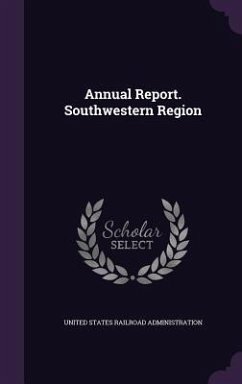 Cover Annual Report. Southwestern Region