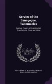 Service of the Synagogue, Tabernacles