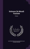 Solomon De Mundi Vanitate