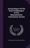 Annual Report Of The Board Of Managers Of The Massachusetts Colonization Society