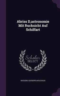 Abriss D, astronomie Mit Rucksicht Auf Schiffart