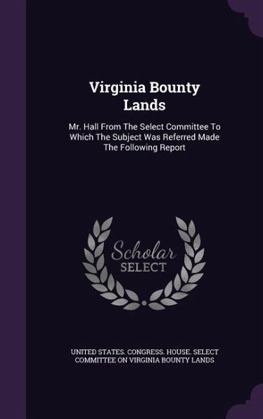 Virginia Bounty Lands