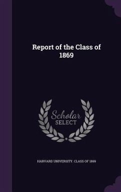 Cover Report of the Class of 1869