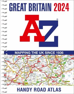 Great Britain A-Z Handy Road Atlas 2024 (A5 Spiral) - Aâ Z maps