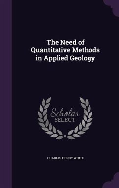 Cover The Need of Quantitative Methods in Applied Geology