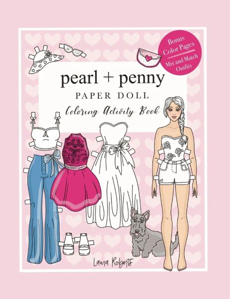 Pearl And Penny Paper Doll Pearl And Penny Paper Doll