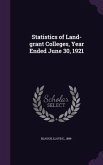 Statistics of Land-grant Colleges, Year Ended June 30, 1921