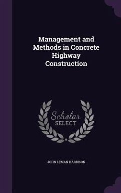 Cover Management and Methods in Concrete Highway Construction