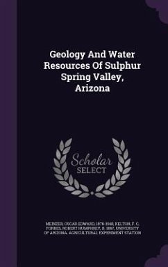 Geology And Water Resources Of Sulphur Spring Valley, Arizona - C, Kelton F