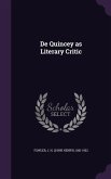 De Quincey as Literary Critic