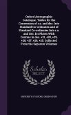 Oxford Astrographic Catalogue. Tables for the Conversion of r.a. and dec. Into Standard Co-ordinates and of Standard Co-ordinates Into r.a. and dec. f