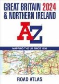 Great Britain & Northern Ireland A-Z Road Atlas 2024 (A3 Paperback)