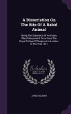 A Dissertation On The Bite Of A Rabid Animal