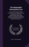 The Negotiable Instruments Law