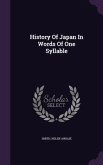 History Of Japan In Words Of One Syllable