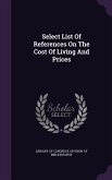 Select List Of References On The Cost Of Living And Prices