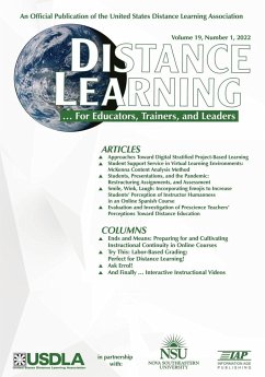 Distance Learning Volume 19, Issue 1 2022