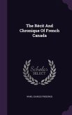 The Récit And Chronique Of French Canada
