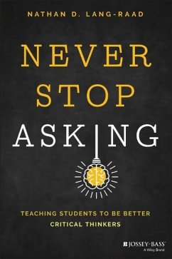 Never Stop Asking - Lang-Raad, Nathan D.