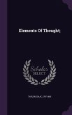 Elements Of Thought;