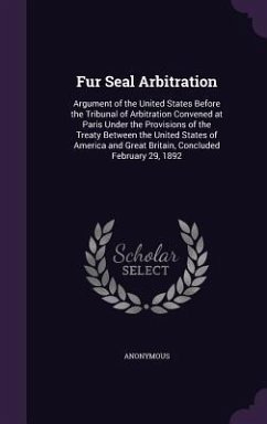 Cover Fur Seal Arbitration