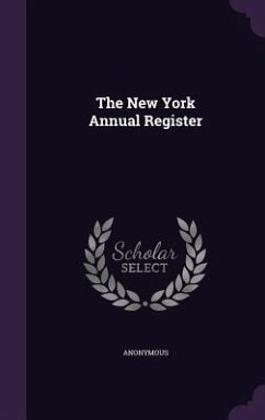 Cover The New York Annual Register