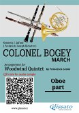 Oboe part of "Colonel Bogey" for Woodwind Quintet (fixed-layout eBook, ePUB)