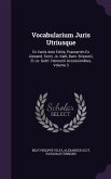 Vocabularium Juris Utriusque