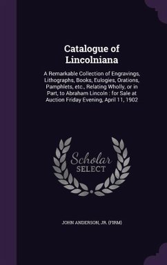Cover Catalogue of Lincolniana