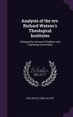 Analysis of the rev. Richard Watson's Theological Institutes