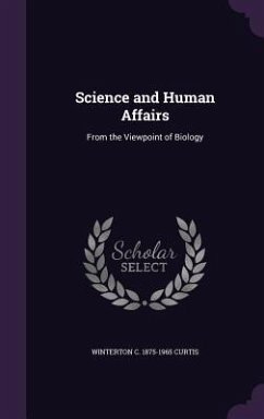 Science and Human Affairs Cover Science and Human Affairs