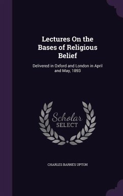 Cover Lectures On the Bases of Religious Belief