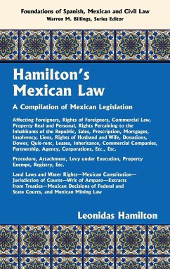 Hamilton's Mexican Law [1882] - Hamilton, Leonidas