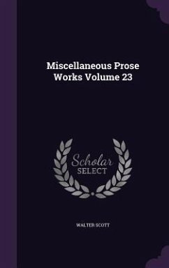 Cover Miscellaneous Prose Works Volume 23