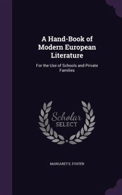 Cover A Hand-Book of Modern European Literature