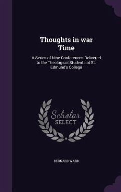 Cover Thoughts in war Time