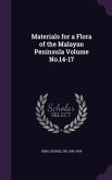 Materials for a Flora of the Malayan Peninsula Volume No.14-17