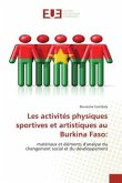 Les activités physiques sportives et artistiques au Burkina Faso: