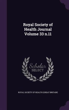 Royal Society of Health Journal Volume 33 n.11