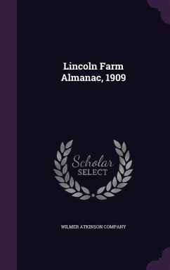 Cover Lincoln Farm Almanac, 1909