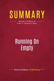 Summary: Running On Empty