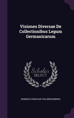 Cover Visiones Diversae De Collectionibus Legum Germanicarum
