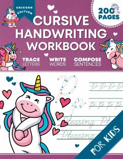 Cursive Handwriting Workbook for Kids - Pixel, Optimistic